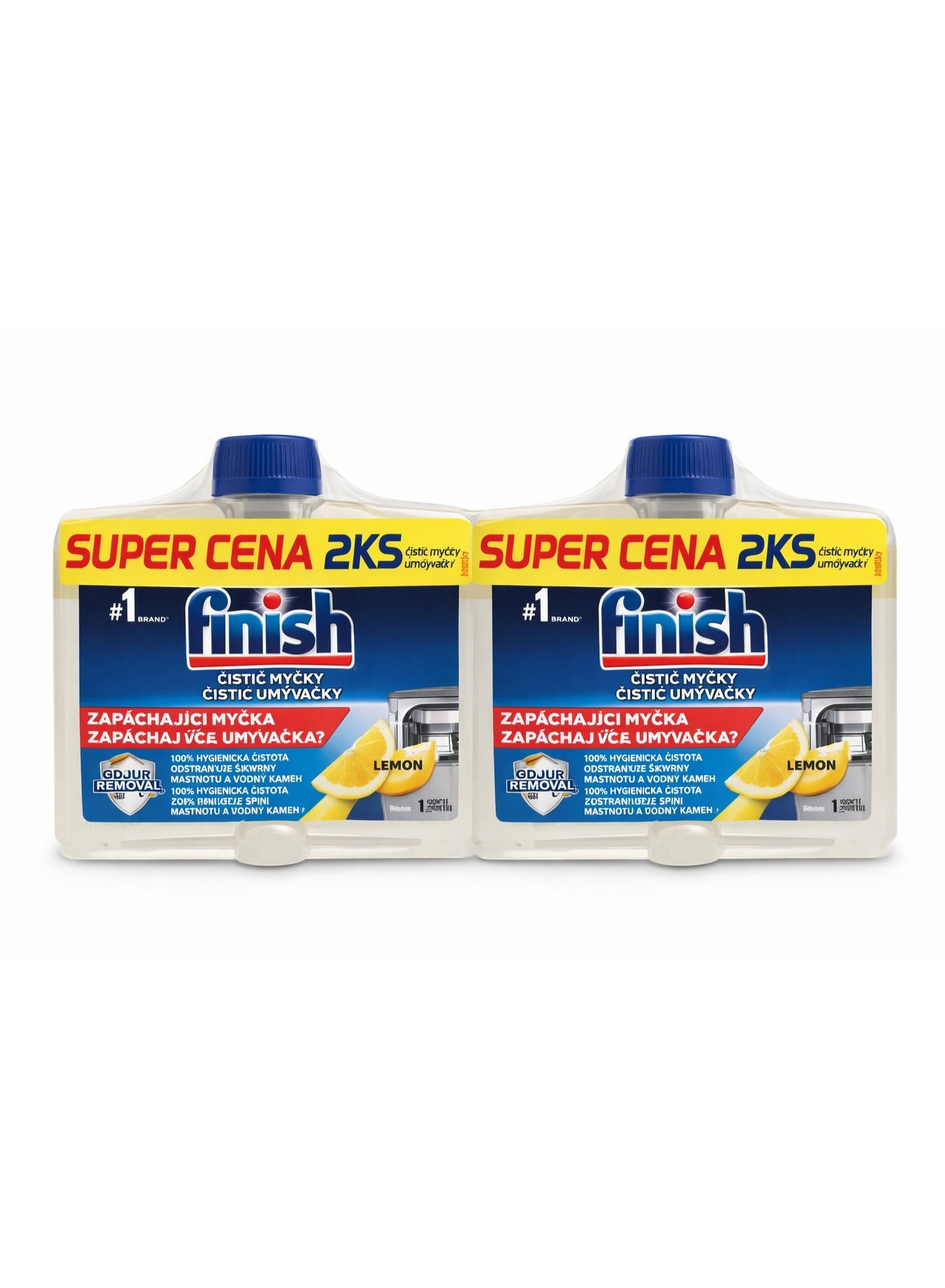 Finish Dishwasher Cleaner 250 ml Pack of 2